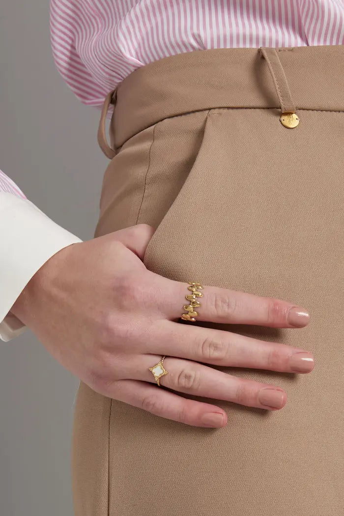Cirkel Ring goud