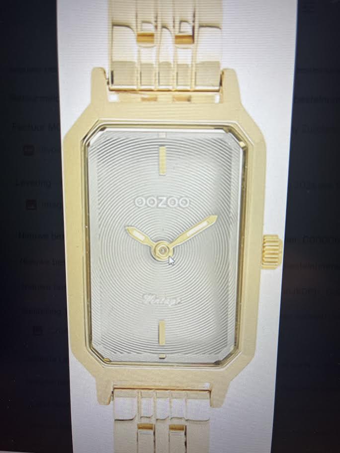 OOZOO horloge vintage serie C20457