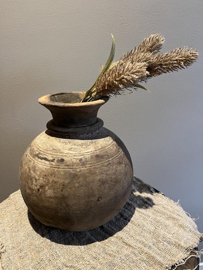 Nepalese houten pot Bol