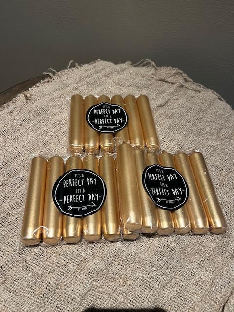 Perfect Day Kaarsjes Goud