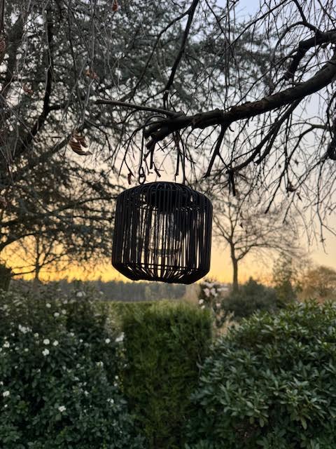 Countryfield Led Solar Hanglamp Zwart