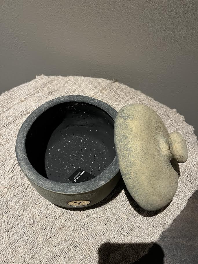 Tealightholder with Top Classic Ancient Earth