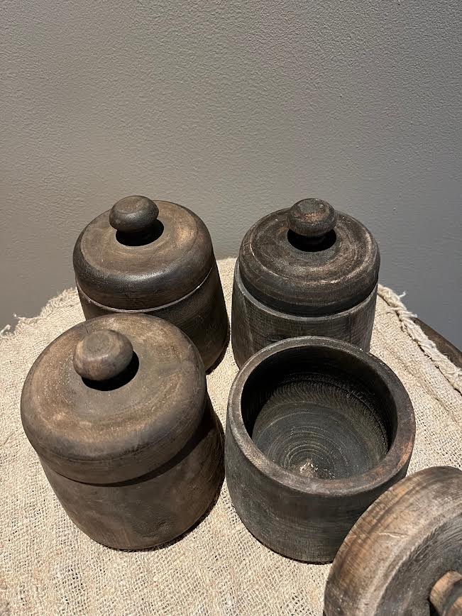 Houten pot S