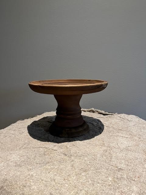 Rond houten plateau S