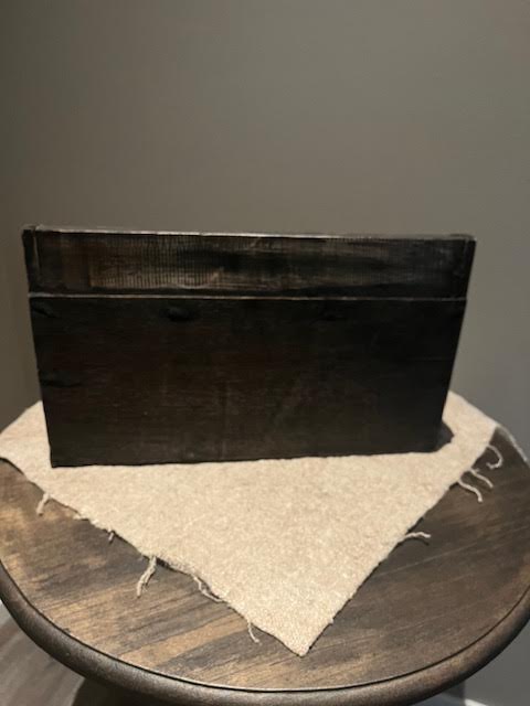 Houten gruttersbak