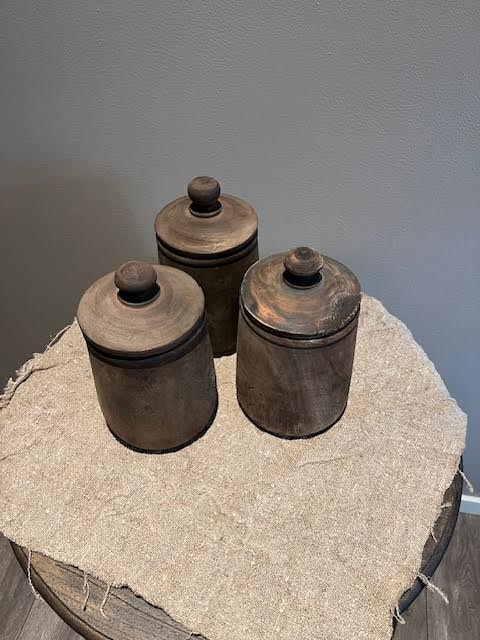 Houten pot SM