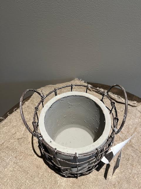 Pot in gazenmand