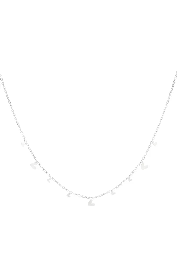 Lots of love ketting Zilver