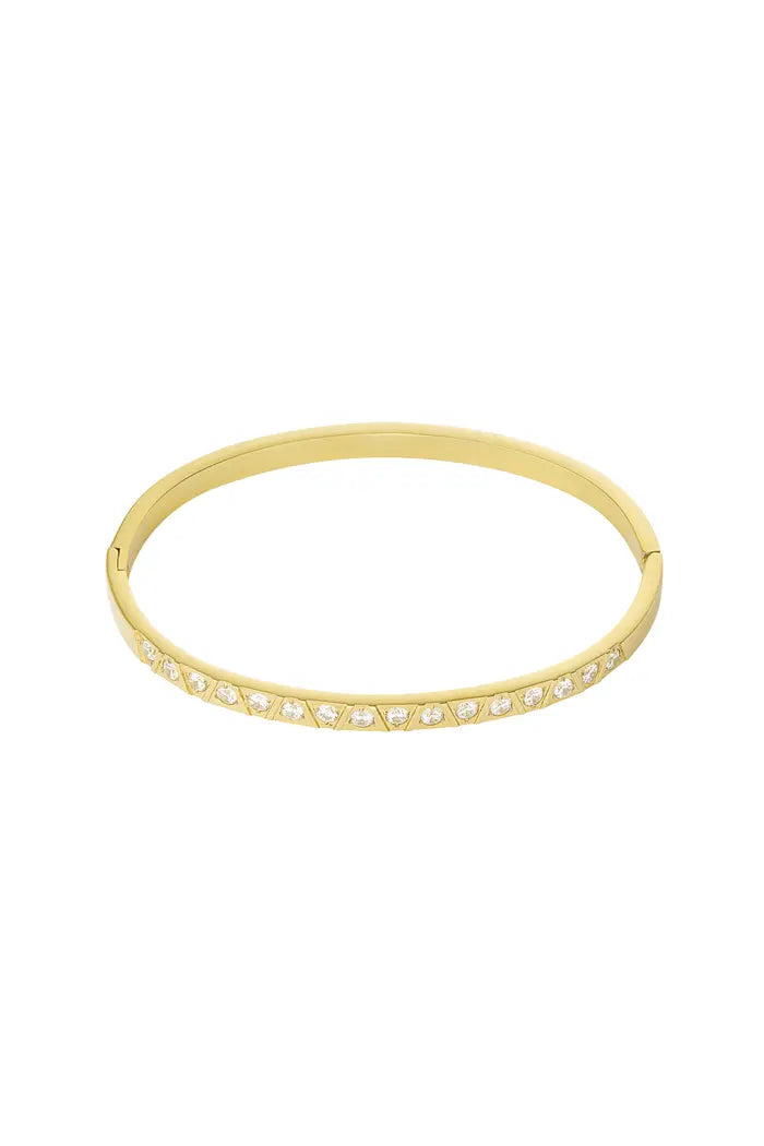 Bangle Spicy diamond goud