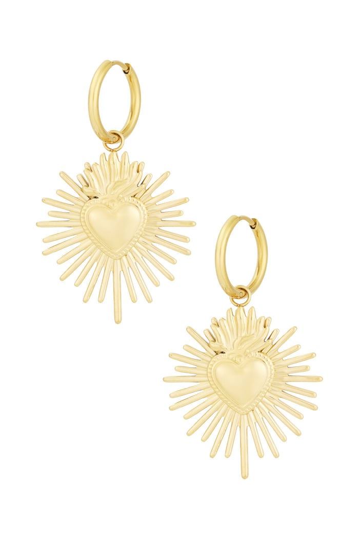 Milagros oorbellen goud