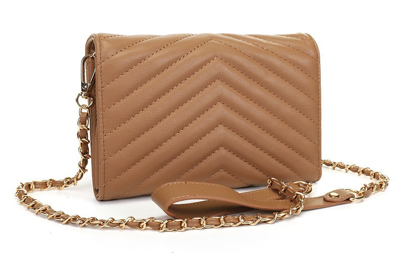 Camel portemonnee / telefoontasje Celeste