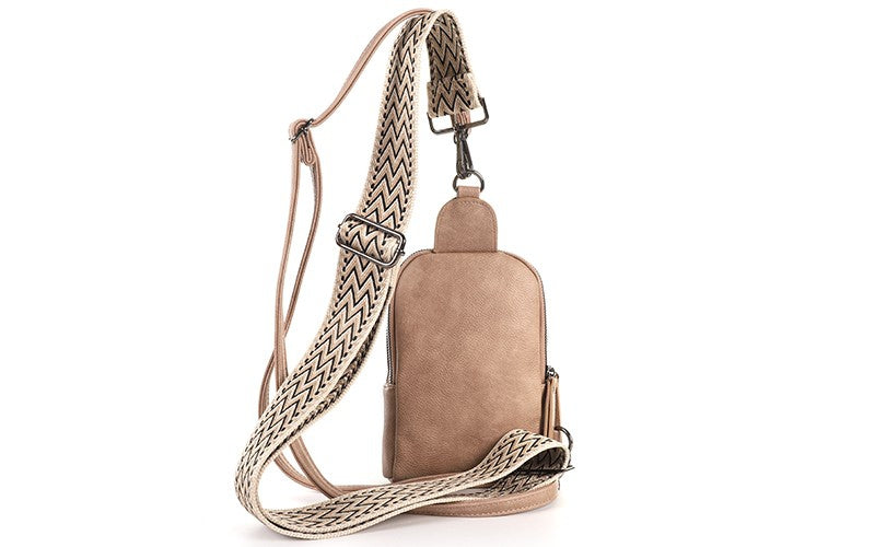Camel crossbodytas Bakkum