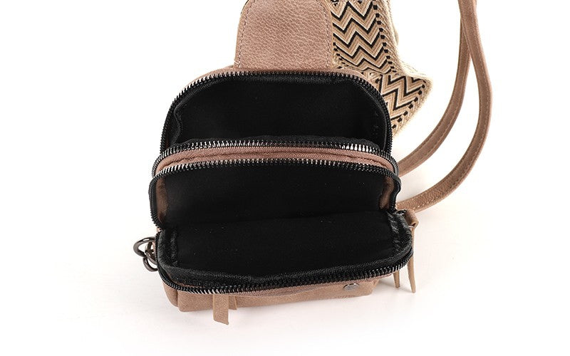 Camel crossbodytas Bakkum