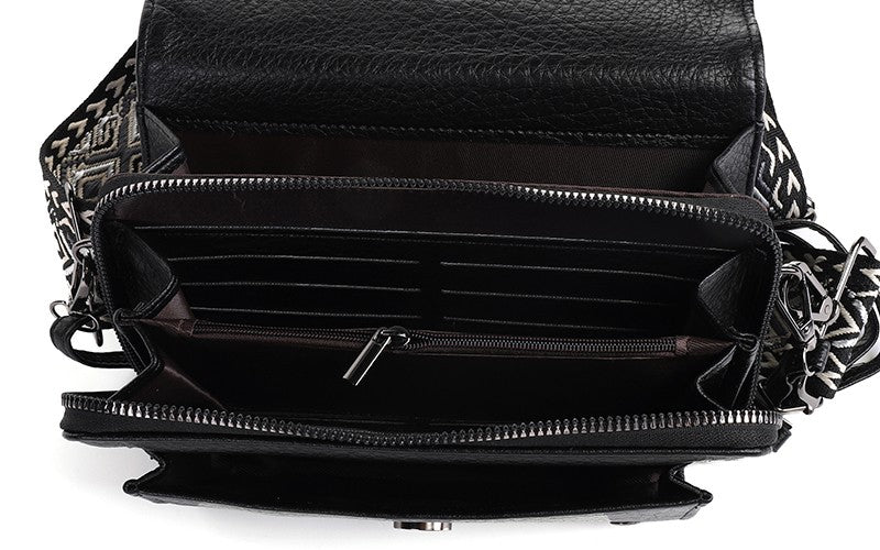Portemonnee/telefoon tasje Tilburg Black