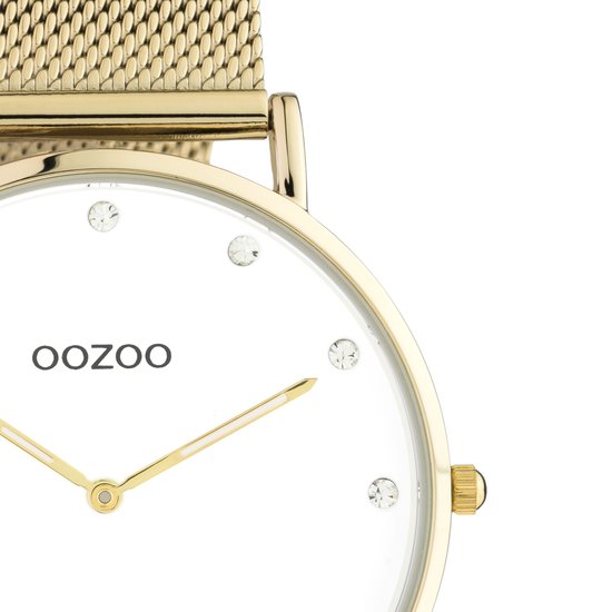 OOZOO vintage goudkleurig horloge