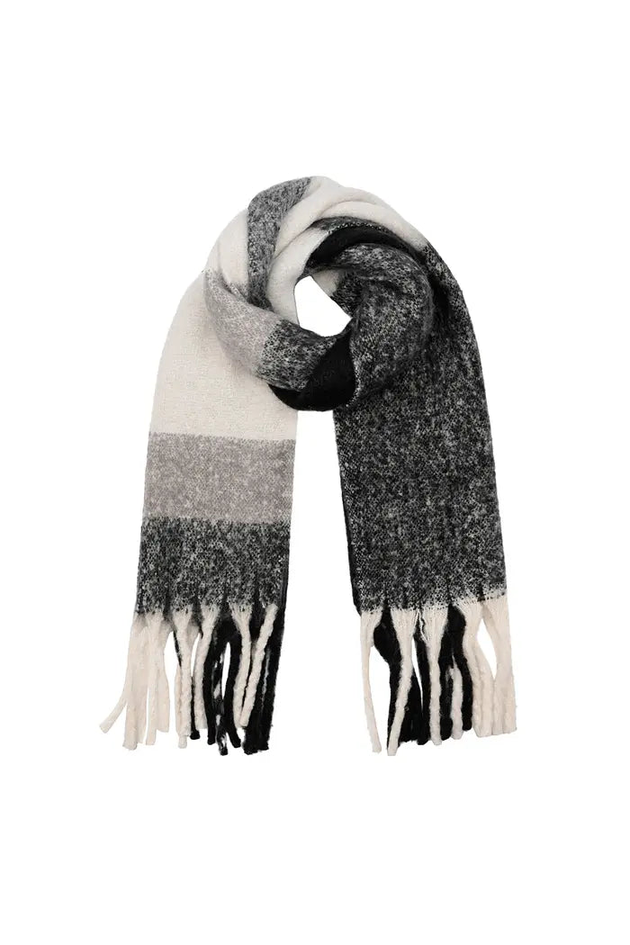 Cozy comfort sjaal zwart