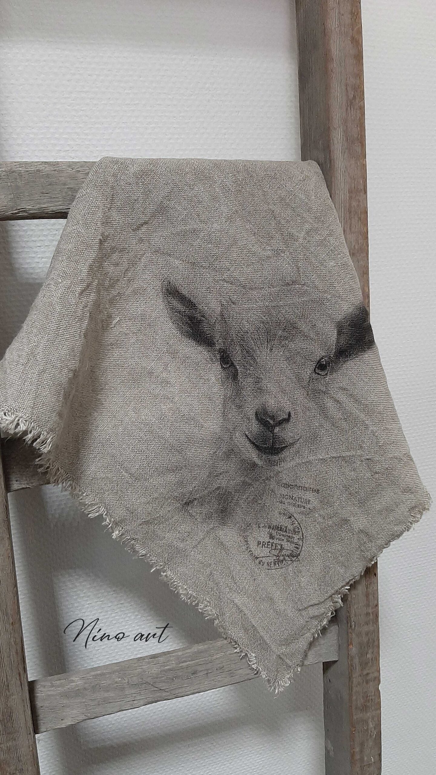 Shabby doek Geitje