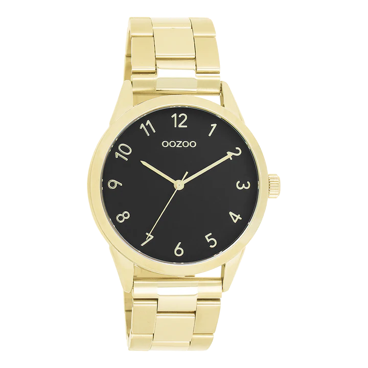 OOZOO goudkleurig horloge