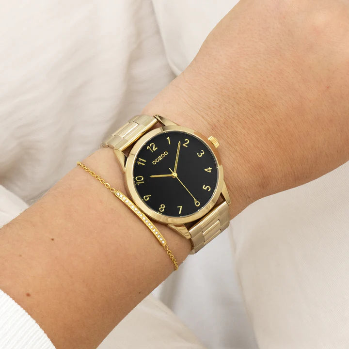 OOZOO goudkleurig horloge