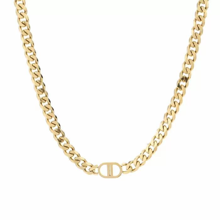Schakel ketting goud