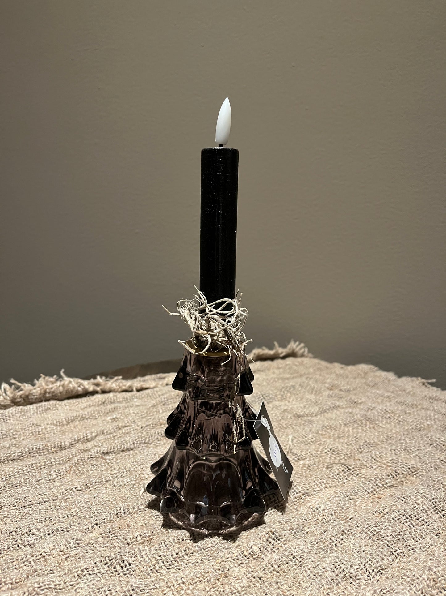 Countryfield glazen kerstboom Middel