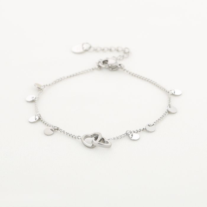 Friendship bracelet zilver armbandje