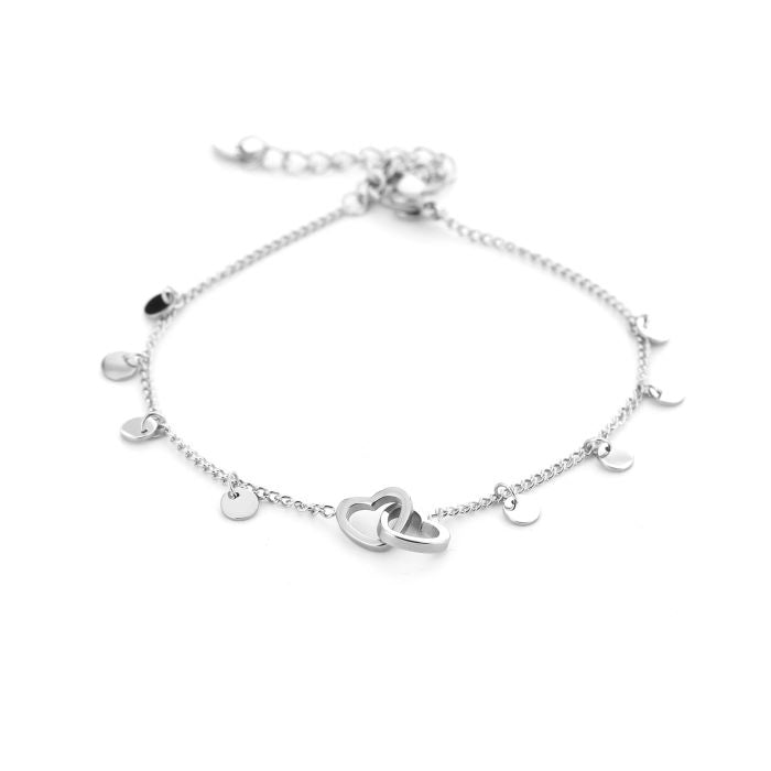 Friendship bracelet zilver armbandje