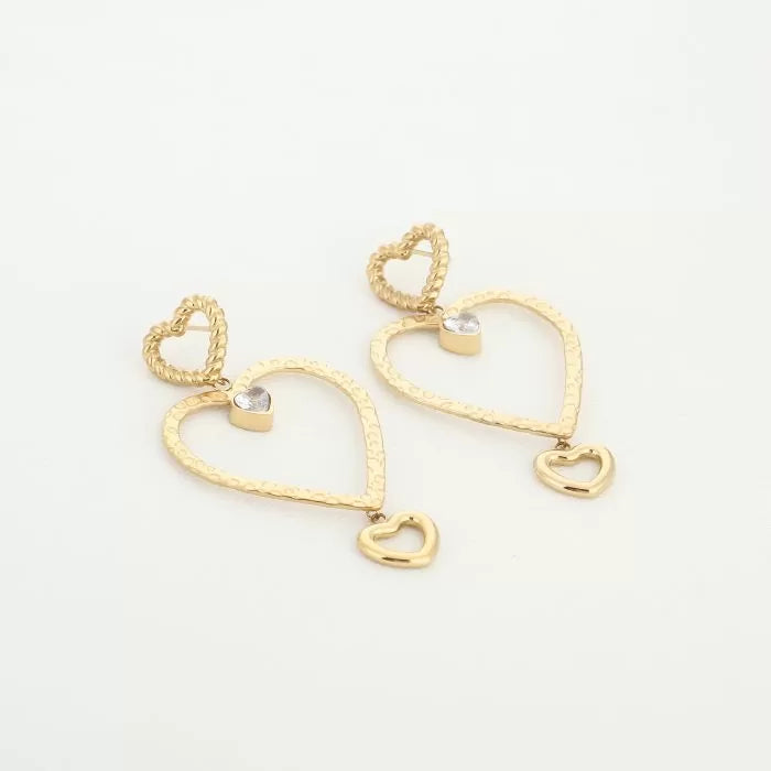 LOVE oorbellen