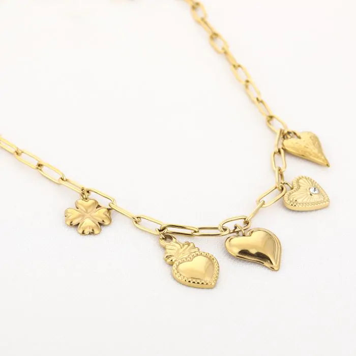 Schakel ketting bedels