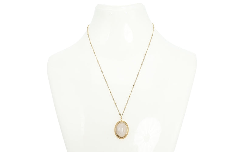 Natural ketting Carissa