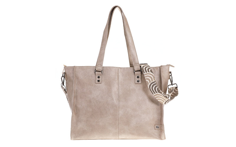 Champagne shopper/schooltas Veghel