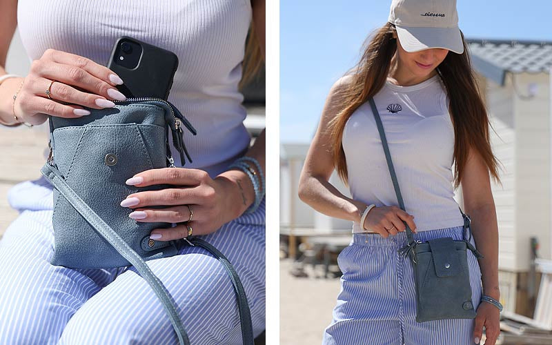 Jeans crossbody en telefoontasje Horton