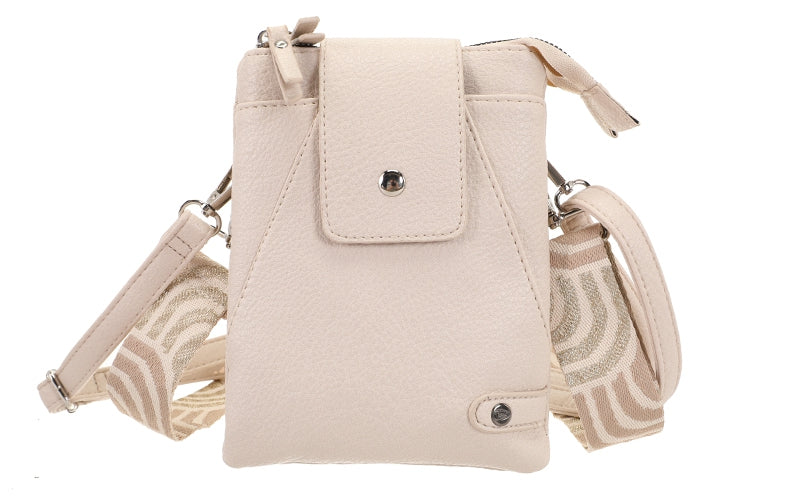 Natural crossbody en telefoontasje Horton