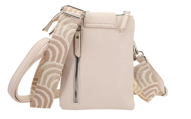 Natural crossbody en telefoontasje Horton