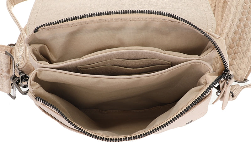 Natural Weston schoudertasje