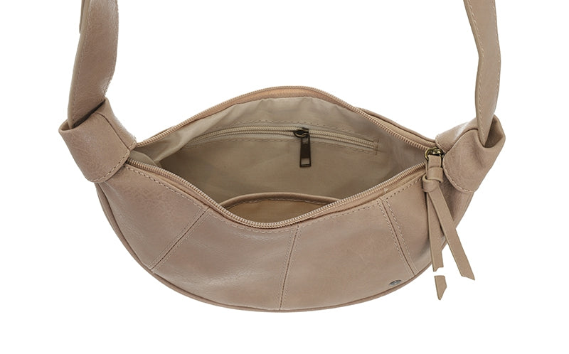 Taupe crossbody tas Kyoto