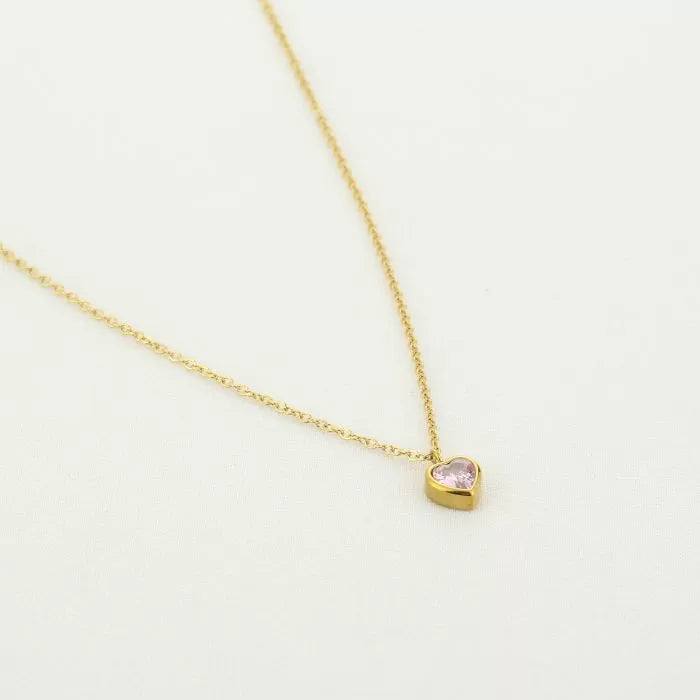 Pink Ketting Gold