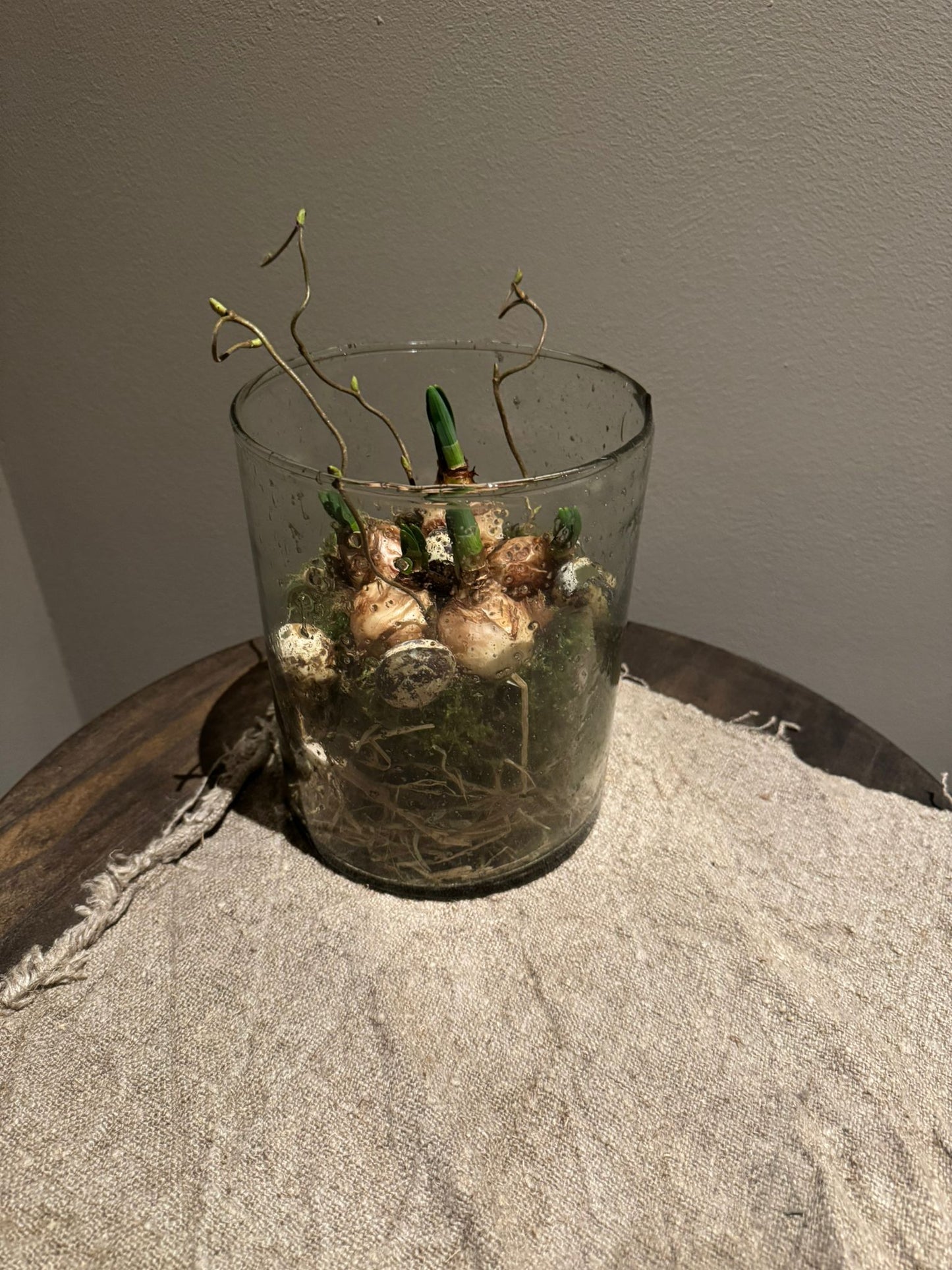 Naturel bubble glass
