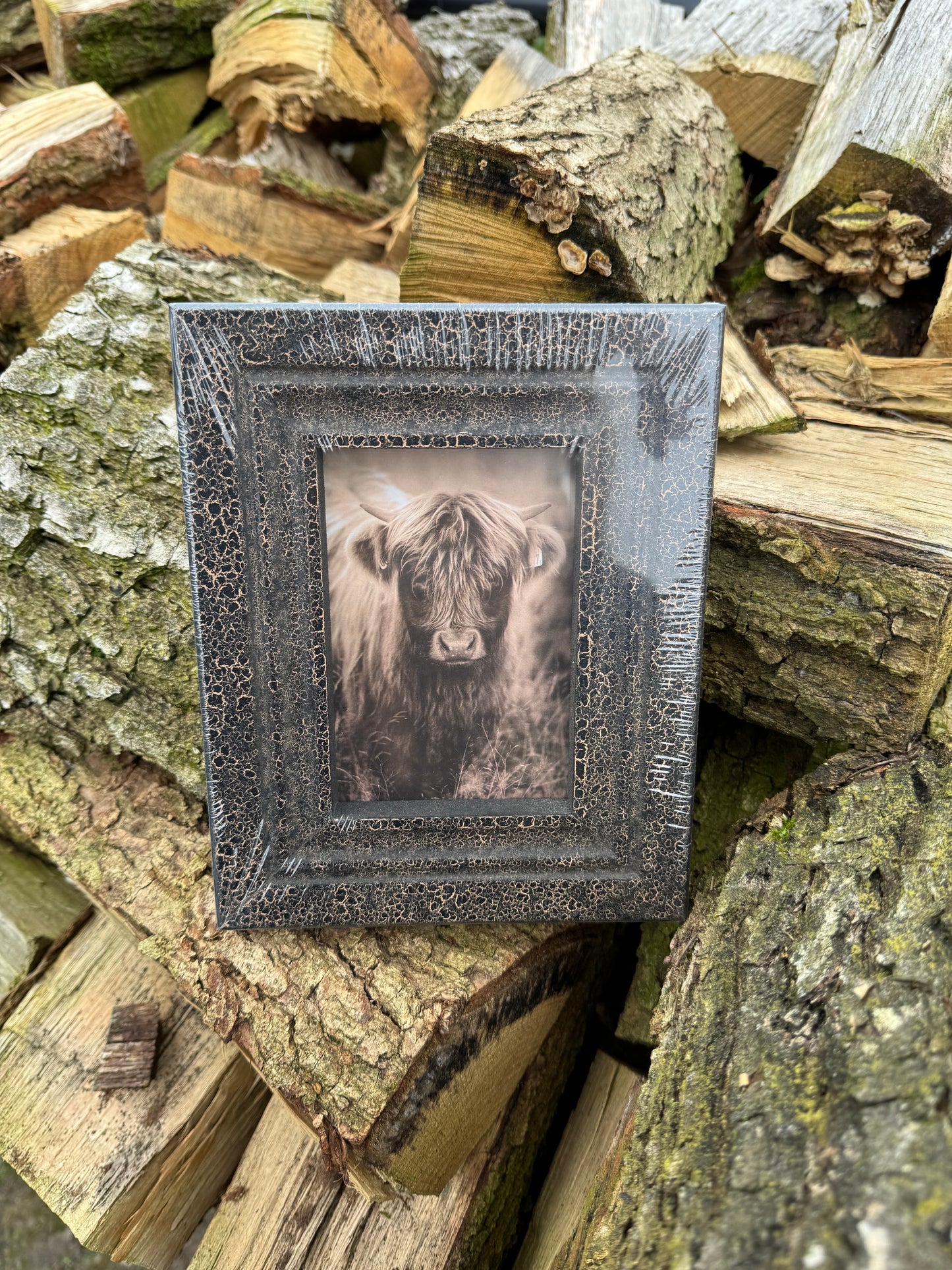 Stoer sober schilderij/fotolijst