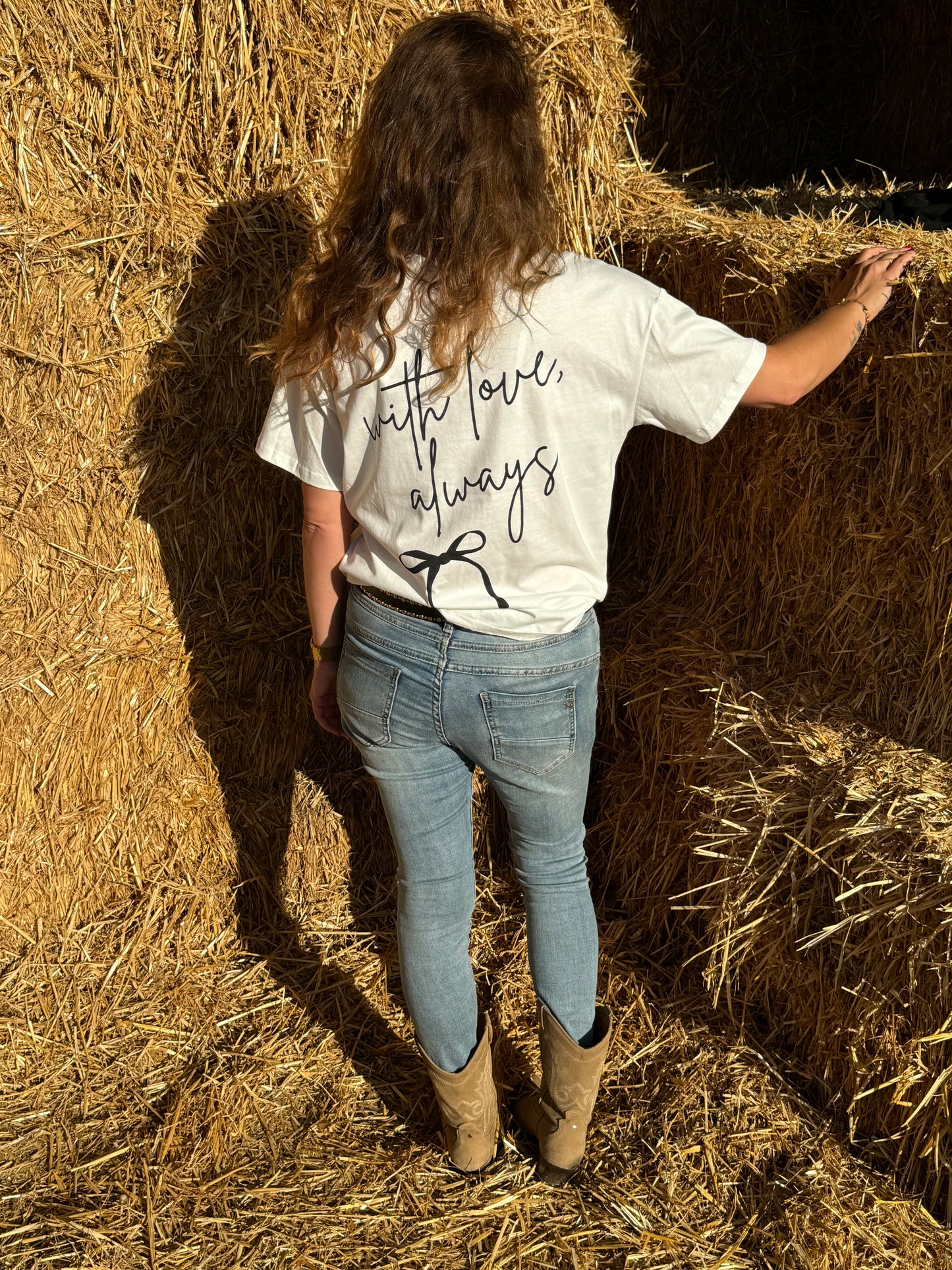 T-shirt Bowie wit