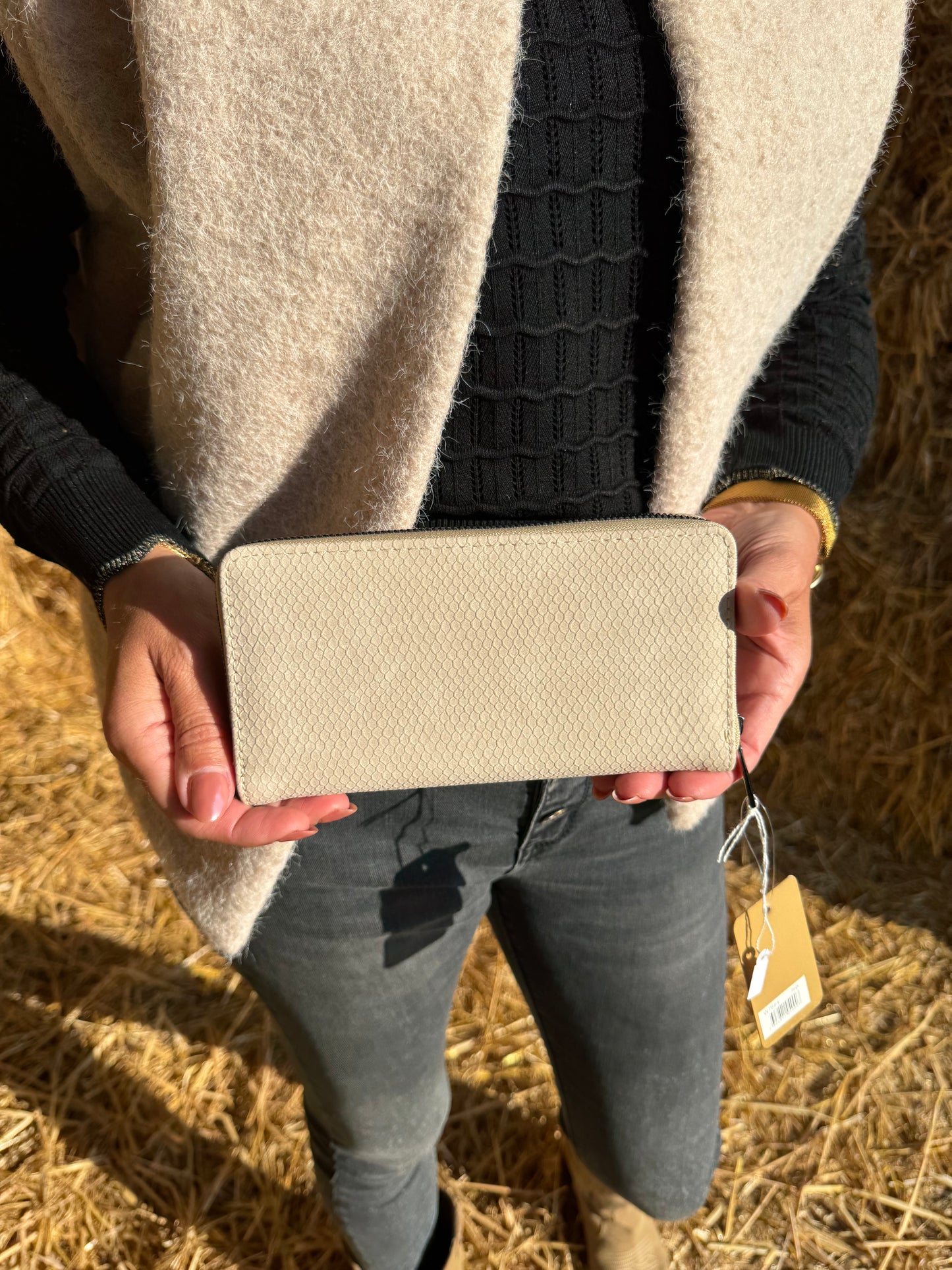 Portemonnee Beige Glam