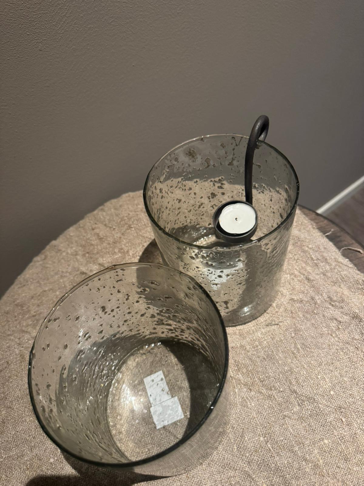 Bubble glas naturel M