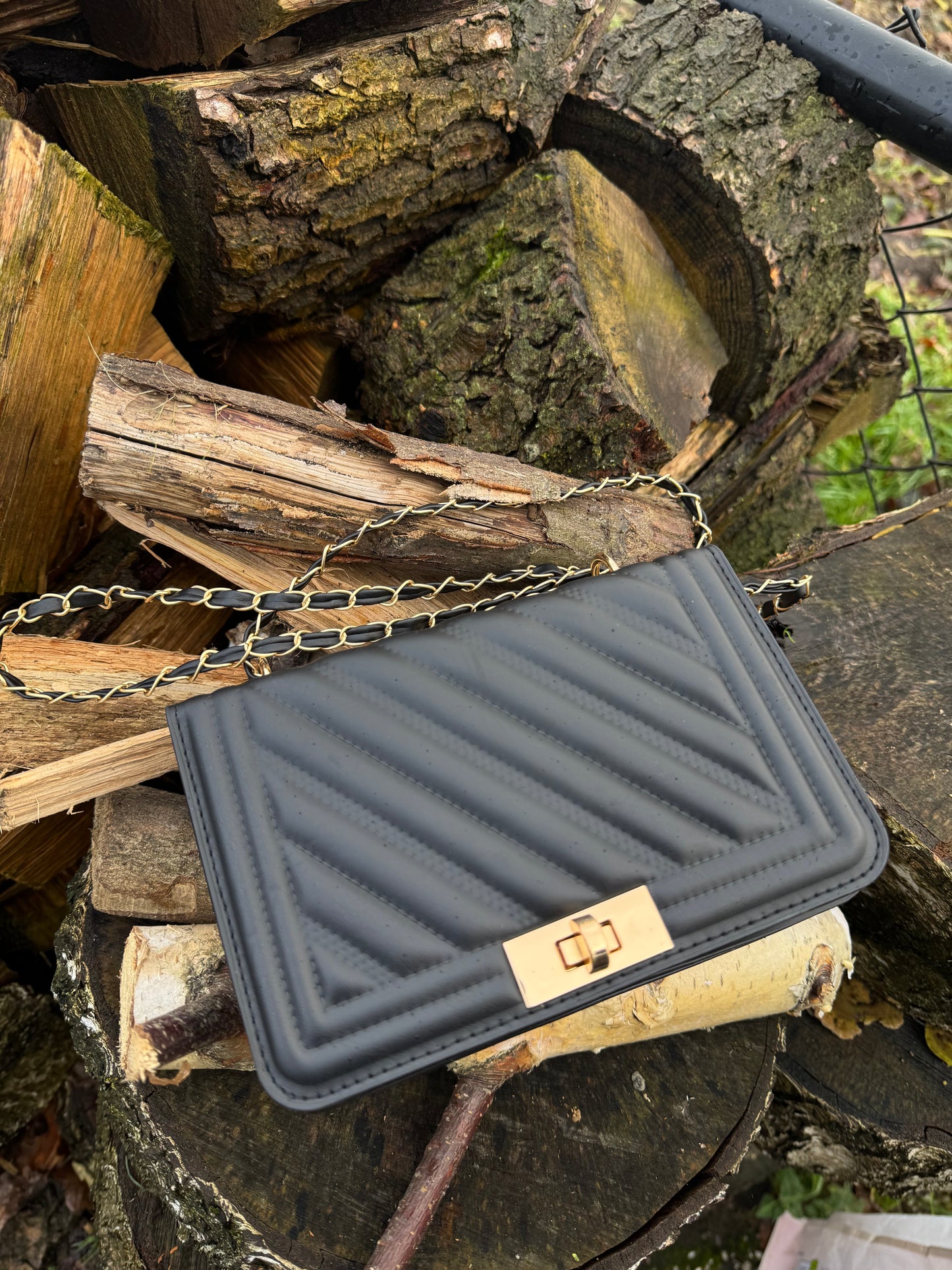 Tas Zwart detailed