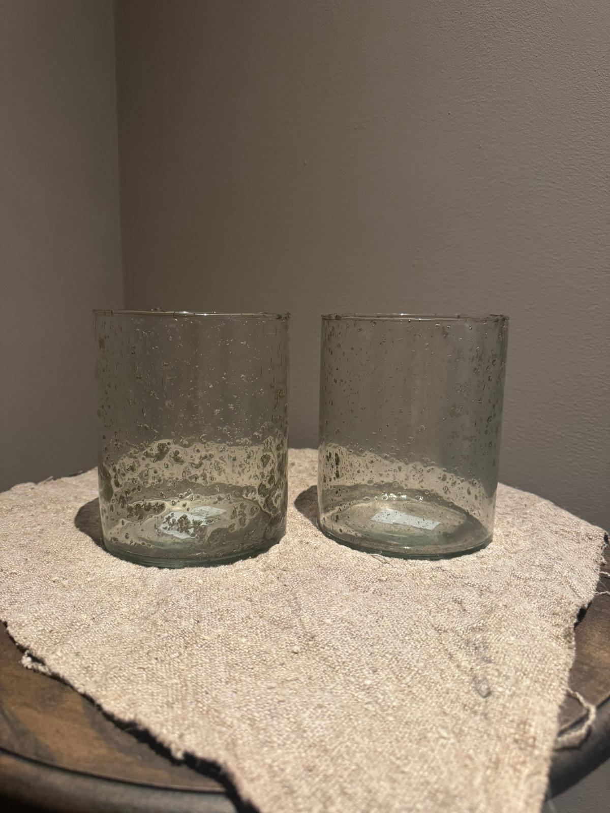 Bubble glas naturel M