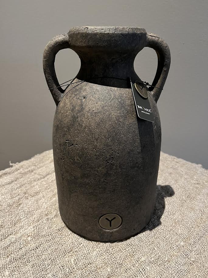 Jar Two Ears Majestic Brown-Kruik