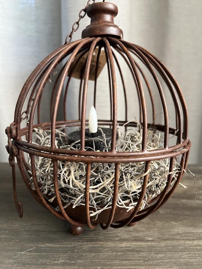 Decoratieve roestbal