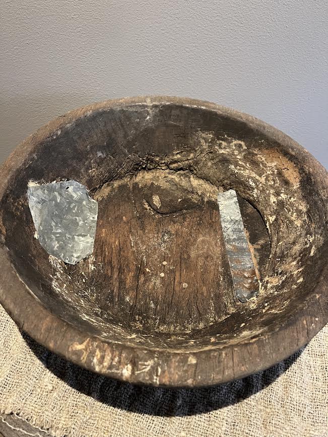 Houten Chinese schaal Grof