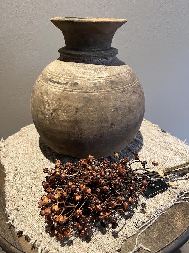 Nepalese houten pot Bol
