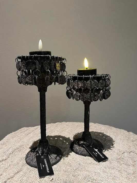 Muntjes Waxine Kandelaar Klein - Groot