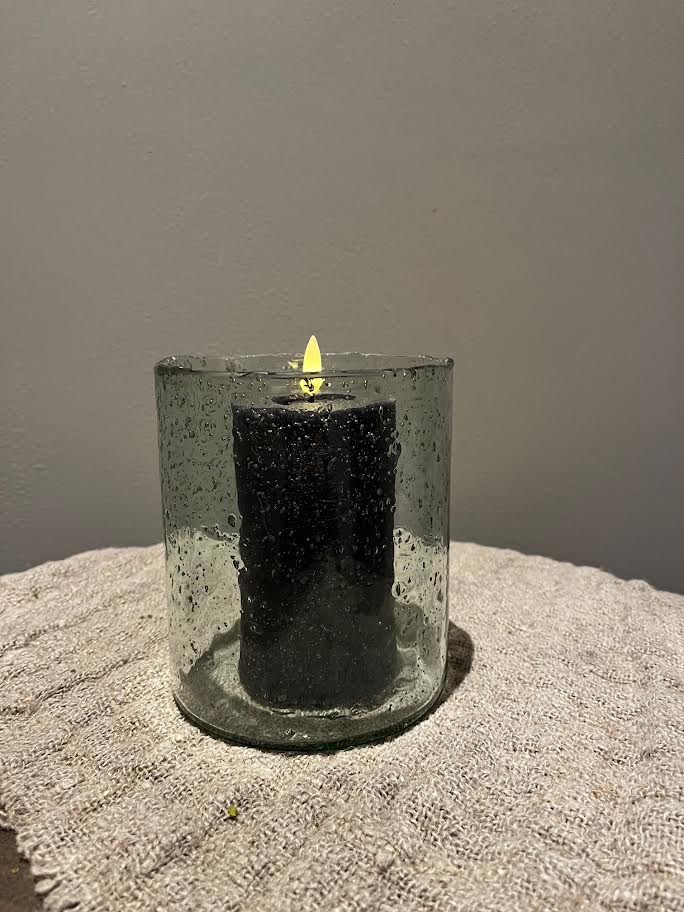 Bubble glas naturel  M